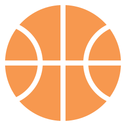 Cartoon basketball